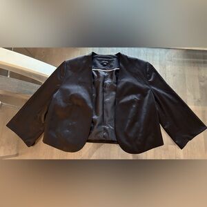 Comma, Black Satin Bolero XL(42)